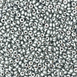 Seed beads 12/0, sølv, 10 gram
